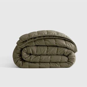 Quince European Linen Box quilt